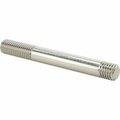 Bsc Preferred 18-8 Stainless Steel Vibration-Resistant Stud Threaded on Both Ends M8 x 1.25 mm Thread 70 mm Long 92386A919